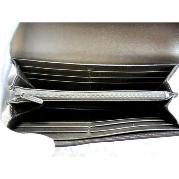 Gucci Gunmetal Silver Microguccissima Wallet - Picture 6 of 8